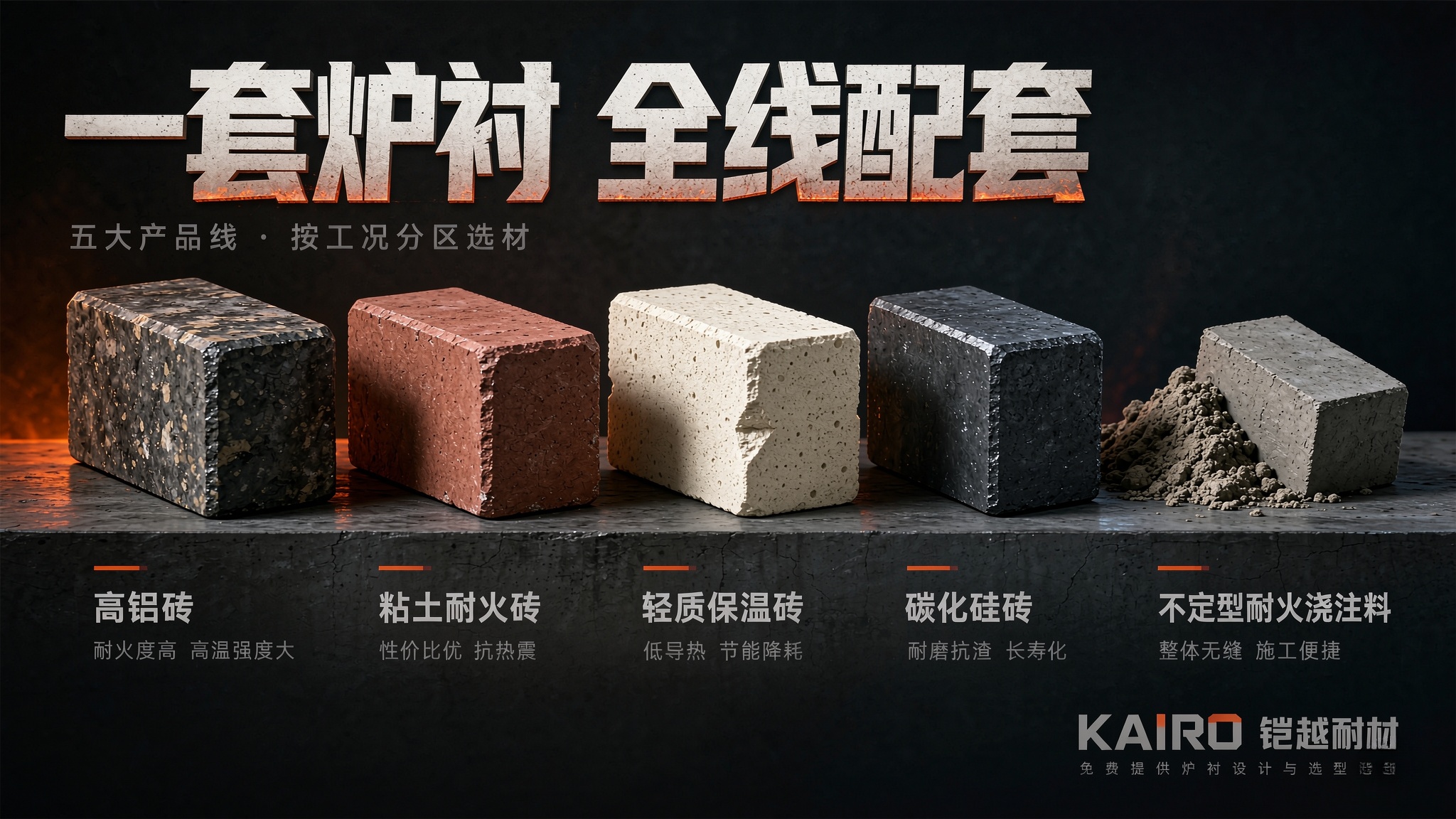 铠越耐材推出窑炉炉衬"整体承包"服务,从卖材料转向管全生命周期